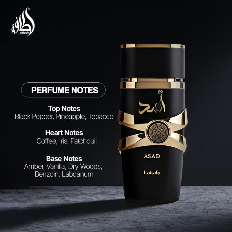 Lattafa ASAD - Eau de Parfum Unisex 100 ml