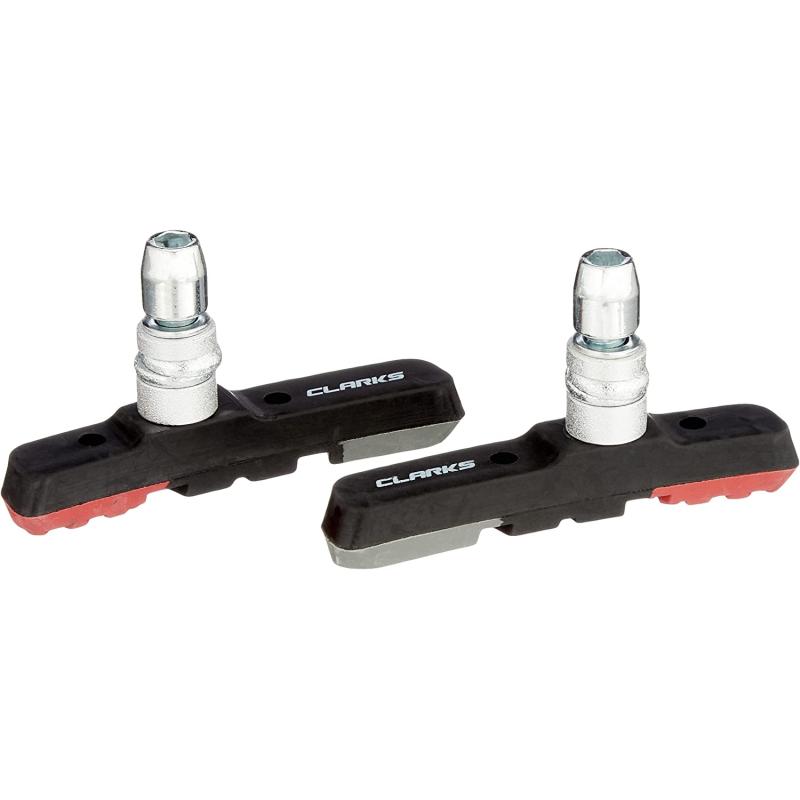 Clarks Bremsen MTB-Hybrid Bremsbeläge Integral Block W-Triple Compound Insert Pads, grau