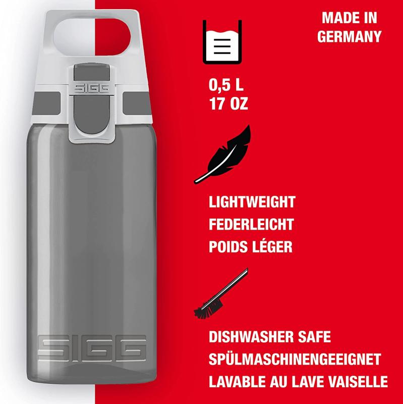 SIGG VIVA ONE Kinder Trinkflasche (0.5 L) Anthrazit