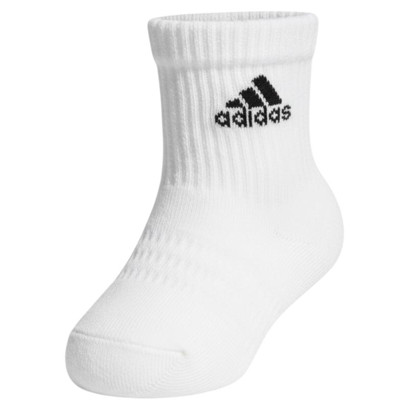 adidas Cushioned Sportswear Crew Socken, 6 Paar, Baumwolle, 19-21