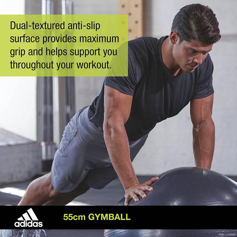 Adidas Training - Gymnastikball Grau, Ø 65 cm