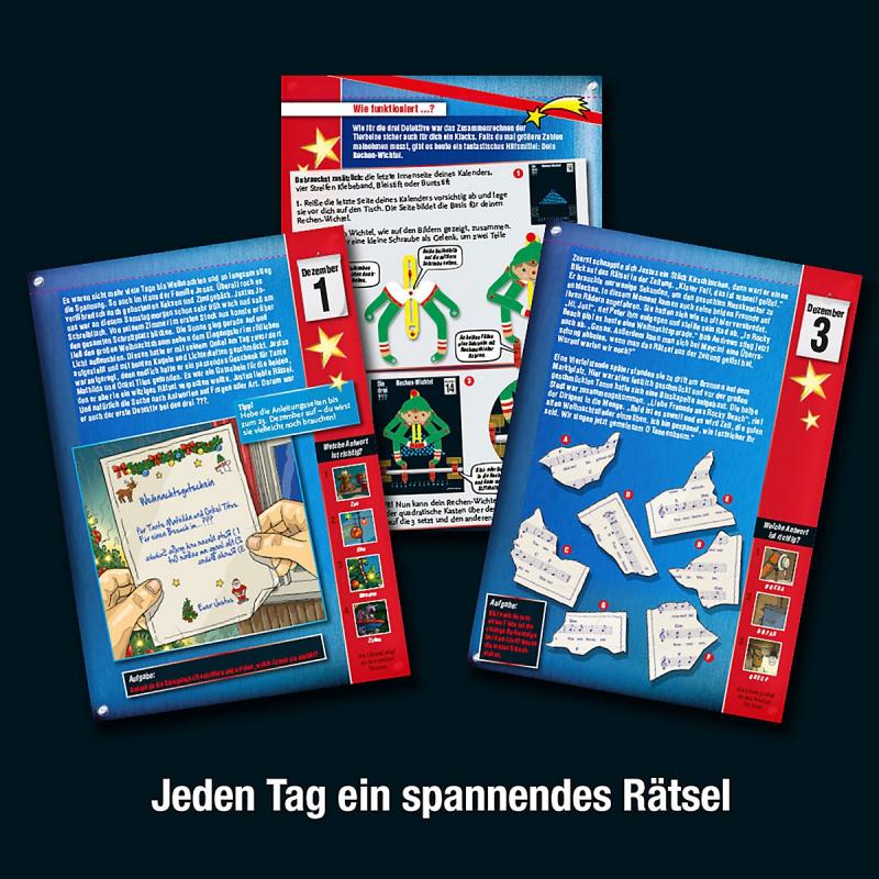 Kosmos Die drei ?????? Adventskalender - Dinosaurier VERPACKUNGSSCHADEN