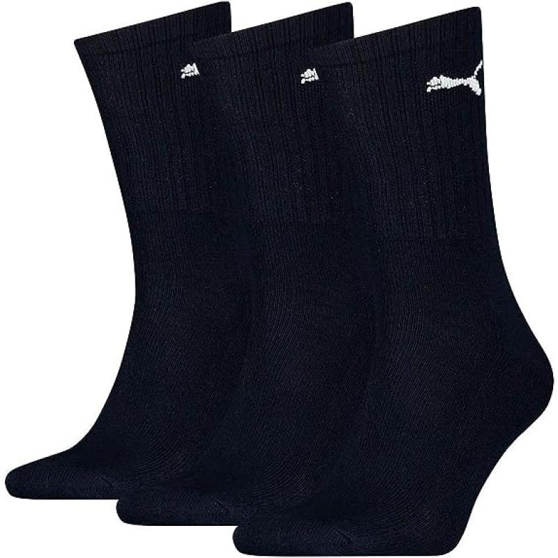 Puma - Unisex Sport Socken 3er Pack SCHWARZ 35-38