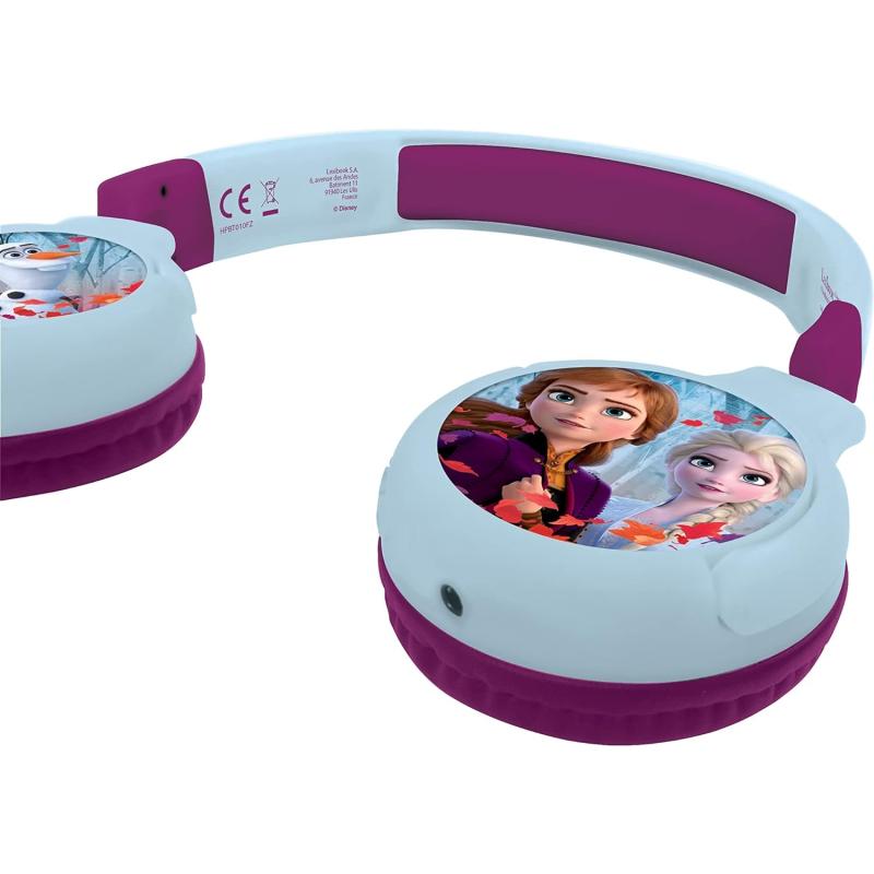 LEXIBOOK 2-in-1-Bluetooth & Kabelgebundene Kopfhörer FROZEN