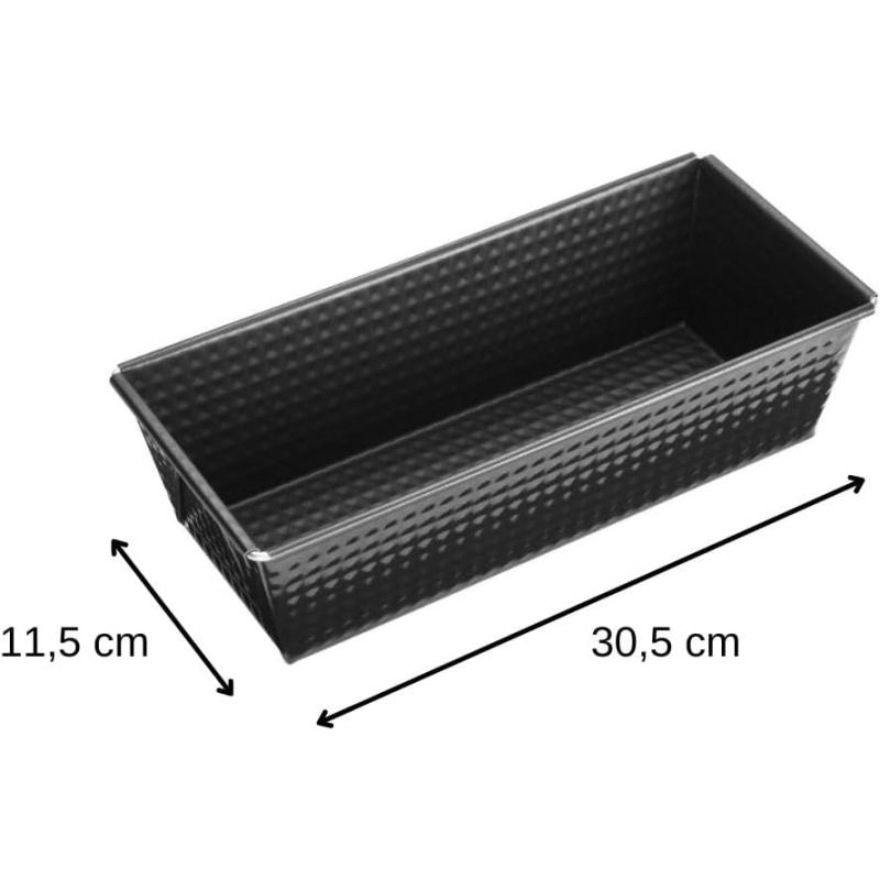 Zenker Königskuchenform 30 cm, Kasten-Backform mit ILAG Antihaftbeschichtung