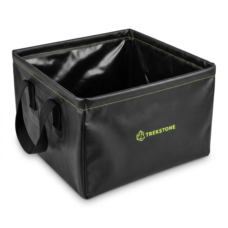 Trekstone FALTBARE-SPÜLSCHÜSSEL Schwarz 10 L - Maße: ca. 28 x 28 x 18 cm (L x B x H)