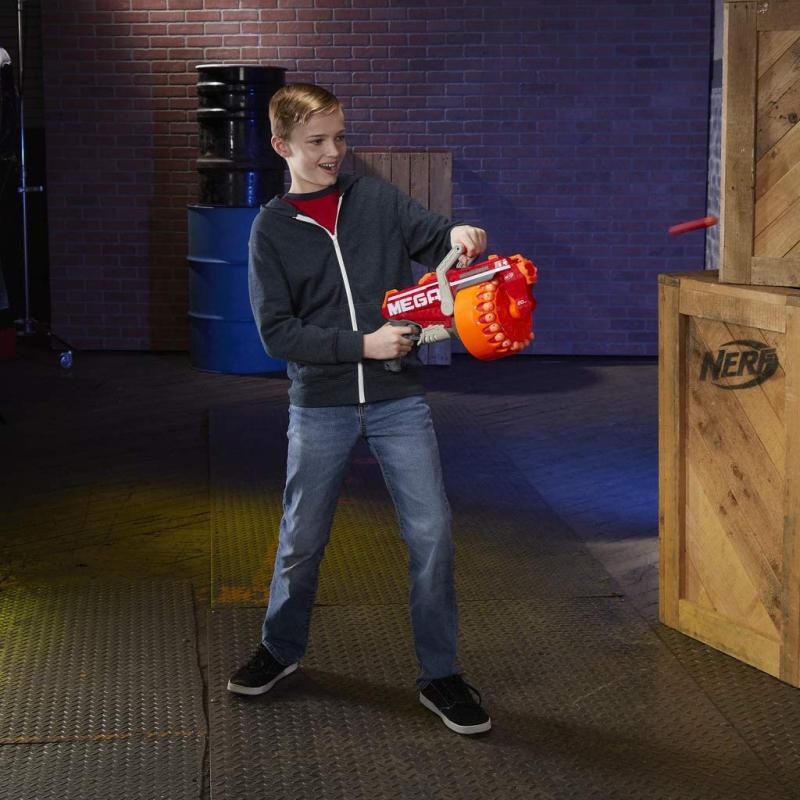 Hasbro Megalodon Nerf N-Strike Mega Blaster mit 20 Nerf Mega Whistler Darts