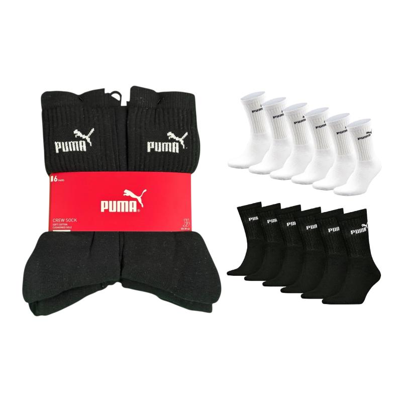Puma - Unisex Sport Socken 6er Pack Diverse Farben & Größen