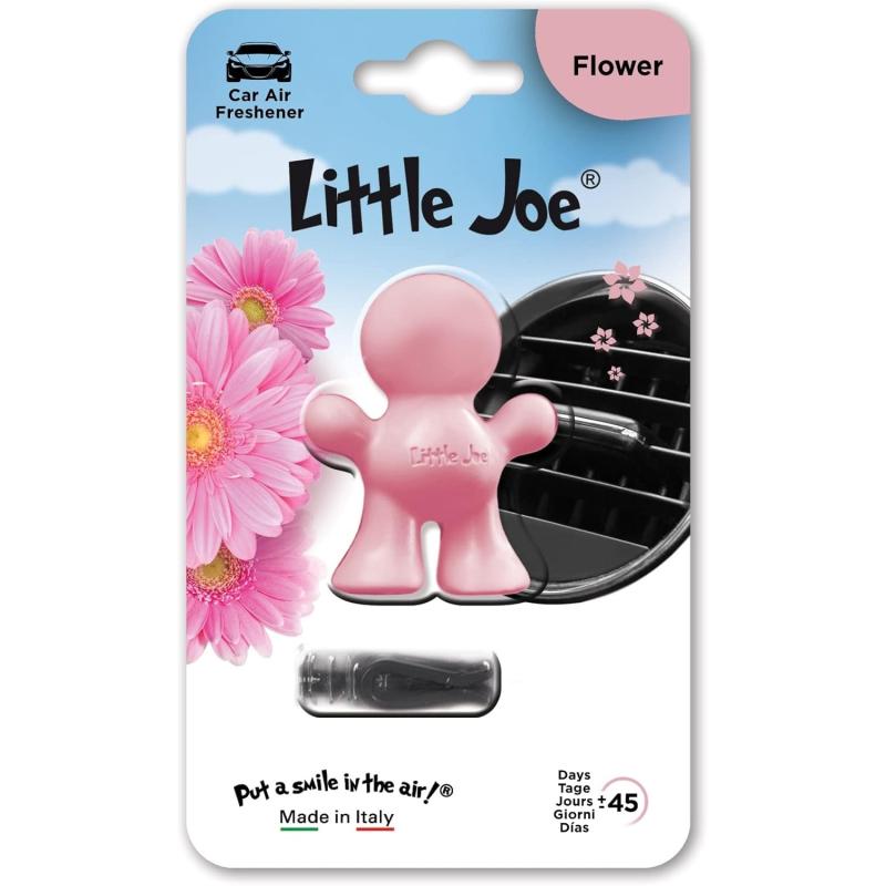 Little Joe Gel-Parfümierer Autoduft für Autolüfter - FLOWER - (Rosa)