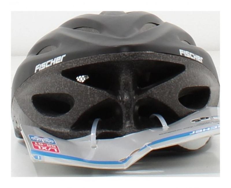 FISCHER Fahrradhelm Shadow Schwarz L/XL 58-61cm  Sturzhelm Schutzhelm Radhelm Bike Helm