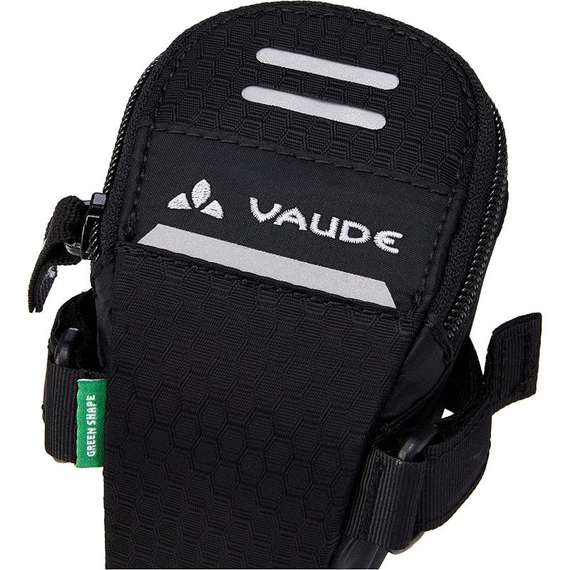 VAUDE Satteltasche für Fahrrad “Race light”, Fahrradtasche Sattel klein mit Reflektoren, Werkzeugtasche Fahrrad-Sattel mit Klettverschluss, besonders 