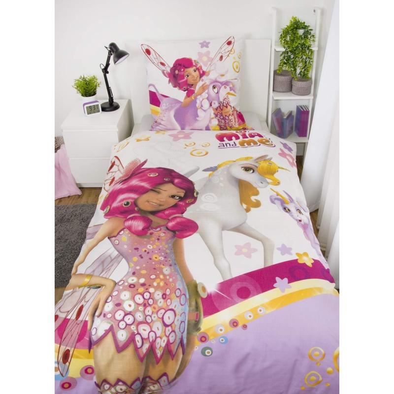 Herding MIA & ME Bettwäsche-Set, Wendemotiv, Kopfkissenbezug 80 x 80 cm, Bettbezug 135 x 200 cm, Baumwolle/Renforcé