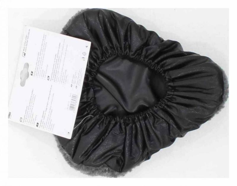 Fischer Satteldecke, Schwarz, Uni  