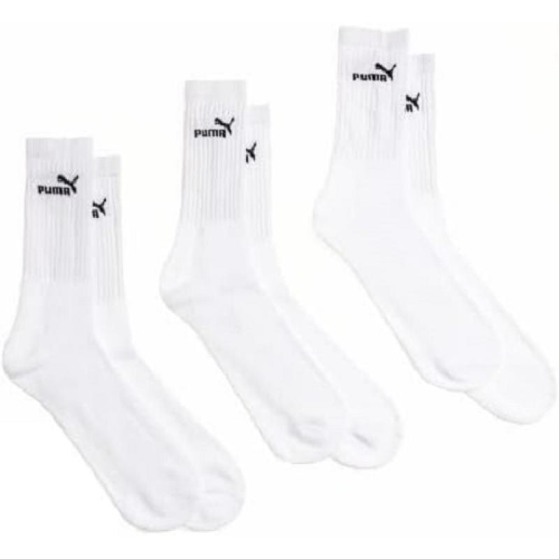 Puma - Unisex Sport Socken 3er Pack WEISS 39-42