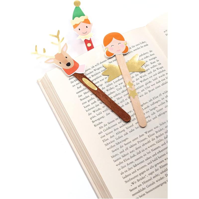 folia 93503 - Chenilledraht Bastelset "Winter" für Kinder und Erwachsene, wiederverschließbares Täschchen mit vielen Utensilien zum Gestalten kleiner Chenille-Figuren