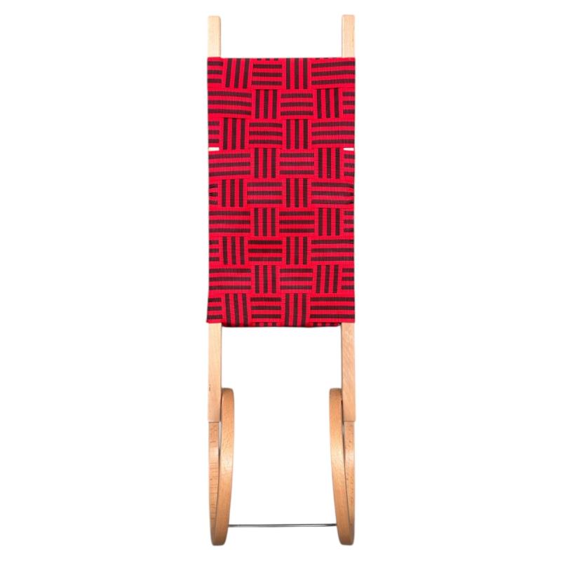 WESTSIDE Hörnerrodel 110 cm Schlitten aus Buchenholz