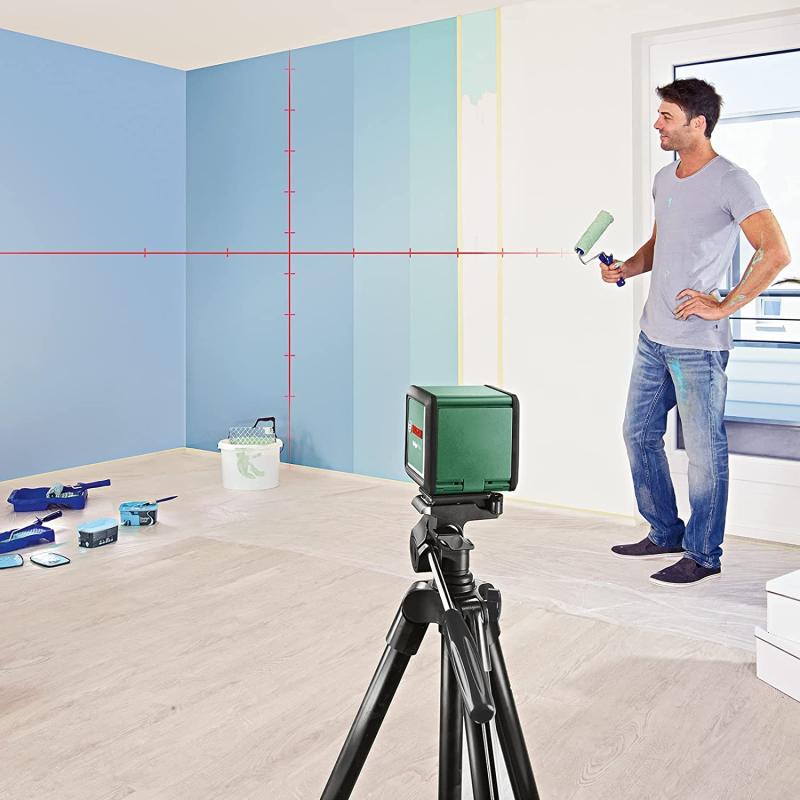 Bosch Kreuzlinienlaser Quigo Plus mit Stativ