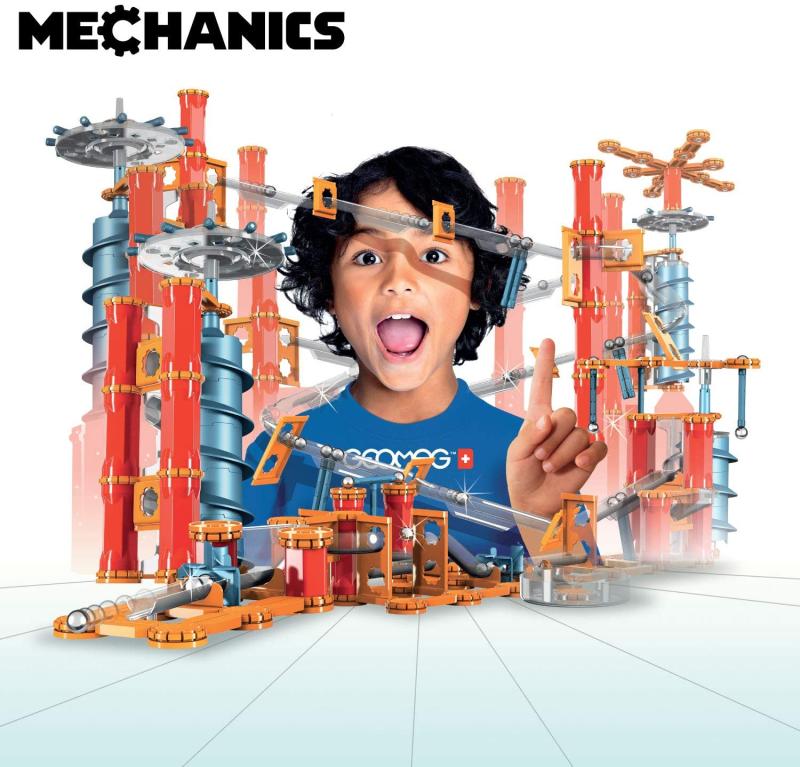 Geomag MECHANICS Magnetic Motion 86-teilig, Mehrfarbig