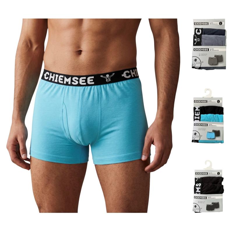 CHIEMSEE 2er Pack Boxershorts Unterhose Diverse Größen & Farben