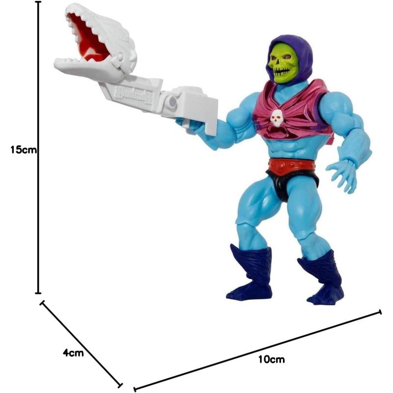 Masters of the Universe HDT23 - Origins Deluxe SKELETOR mit Klauen, 14 cm große Actionfigur