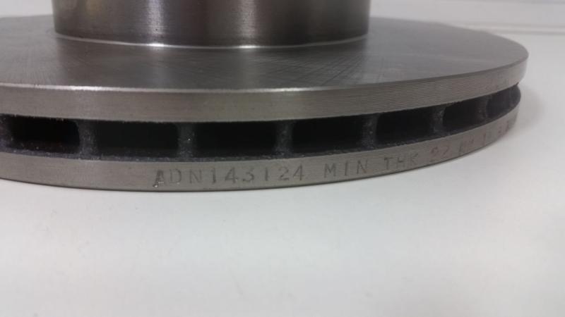 NPS N330N98 Vorher Bremsscheibe