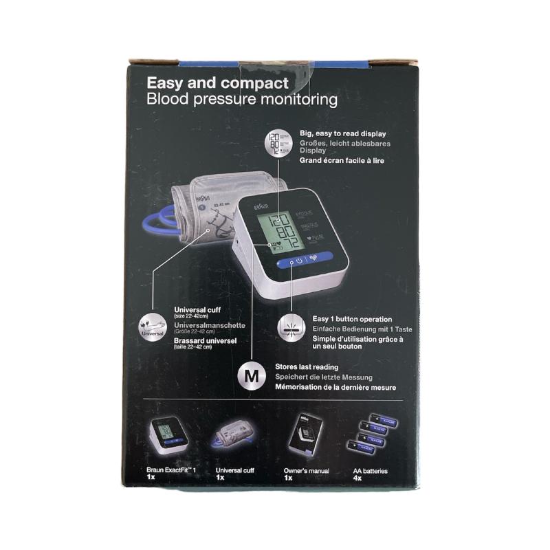 Braun Oberarm-Blutdruckmessgerät Exact Fit 1
