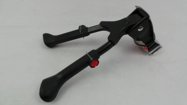 Prophete Zweibein-Stnder 26-28 hhenverstellbar Alu, schwarz, 6604 