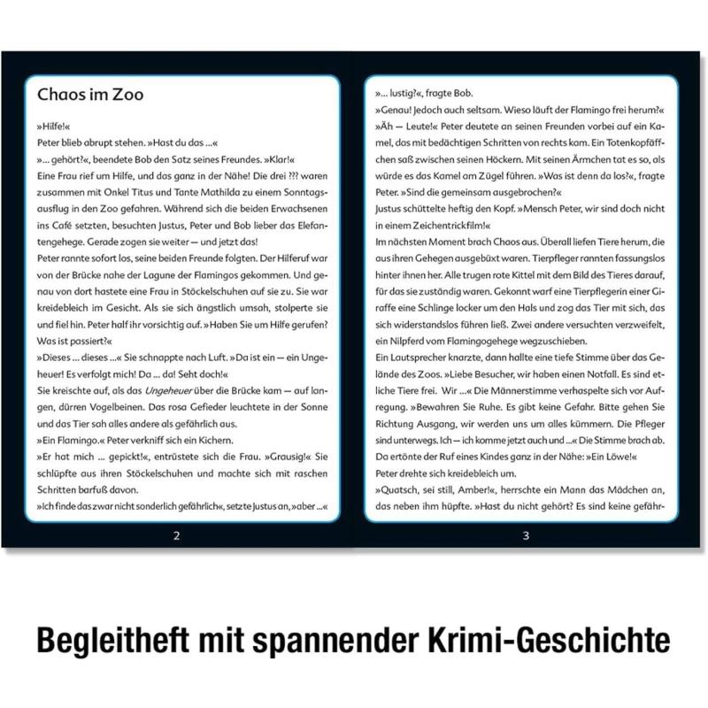 KOSMOS 697990 Krimi Puzzle Die drei ??? Kids Chaos im Zoo