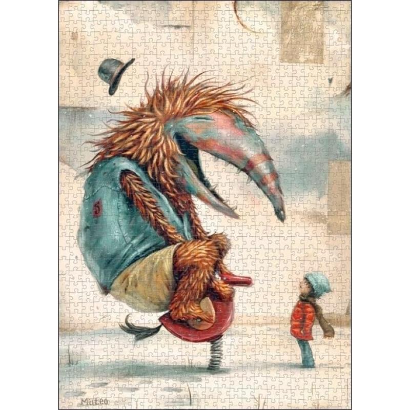 HEYE ZOZOVILLE 29811 - PUZZLE 1000 SPRING TIME ca. 50 x 70 cm