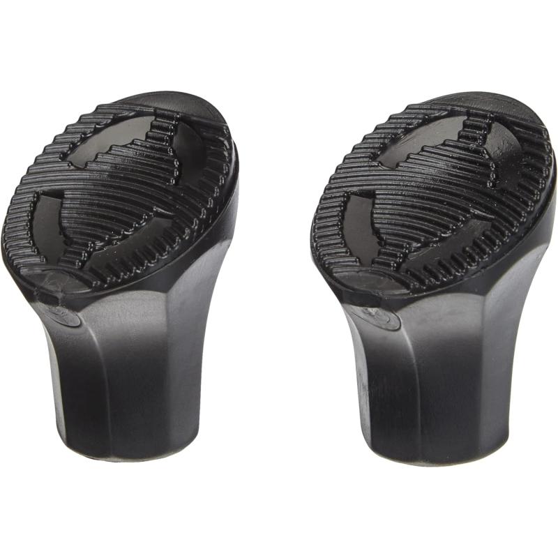 Prophete 6600 -  Kappen Plastikfuß für Fahrradständer, Kunststoff-Füße, Stützschuhe, Farbe schwarz