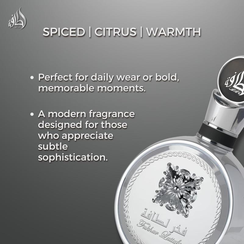 Lattafa FAKHAR PLATIN - Eau de Parfum Unisex  100 ml