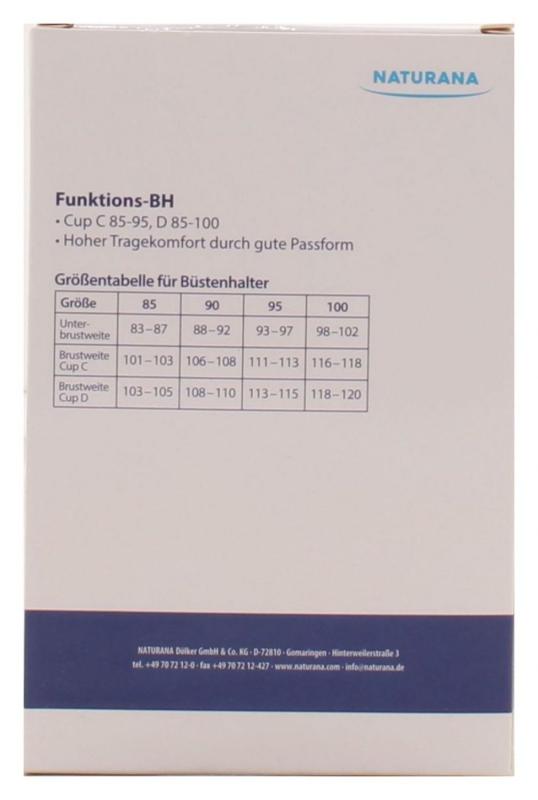 Naturana Funktions BH 95D Weiss  