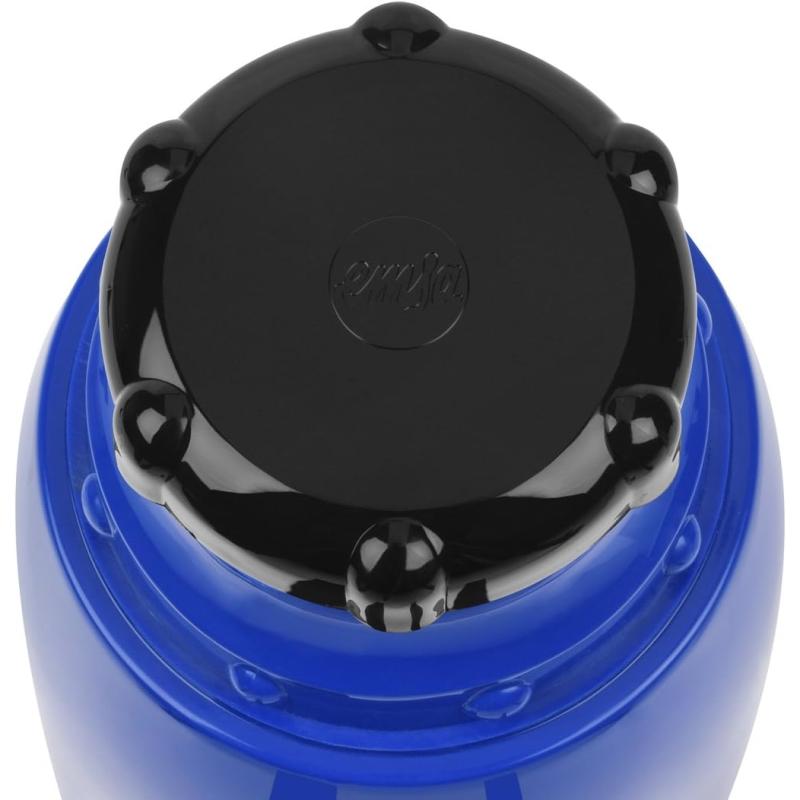 Emsa 502445 Isolierflasche 0.75 L, Schraubverschluss, BLAU Rocket