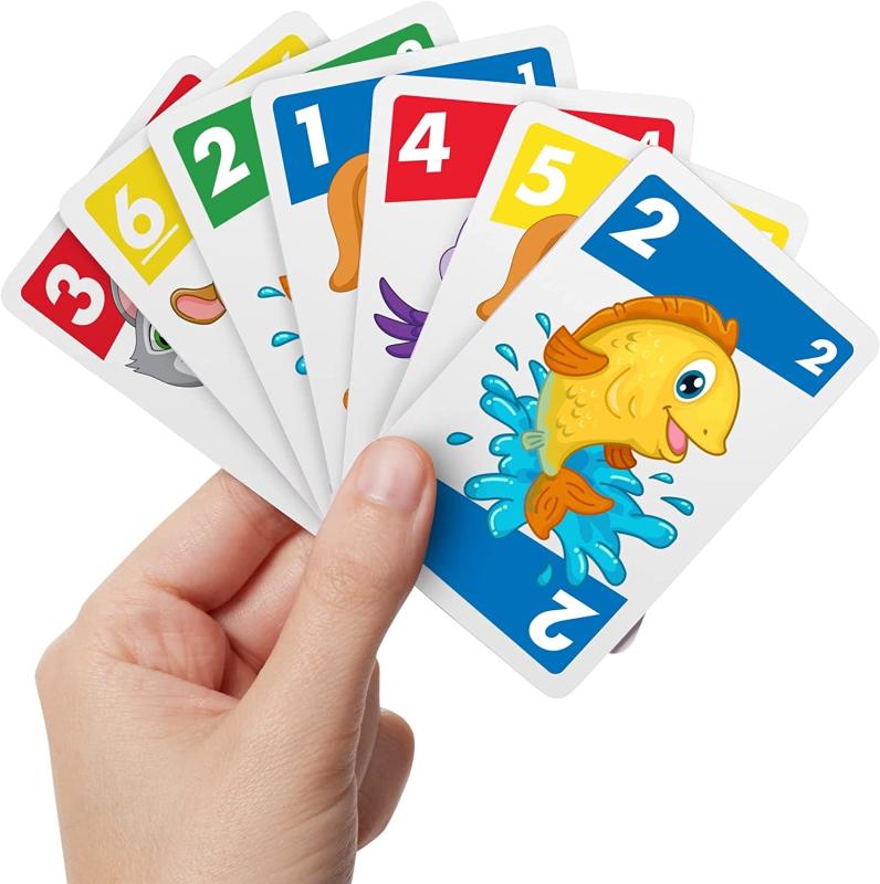 Mattel Games - Phase 10 Junior Kartenspiel, ab 4 Jahren