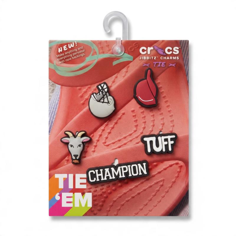 CROCS Champion Sandal Backer 5 Pack 10009527-mehrfarbig Schuhschmuck,mehrfarbig