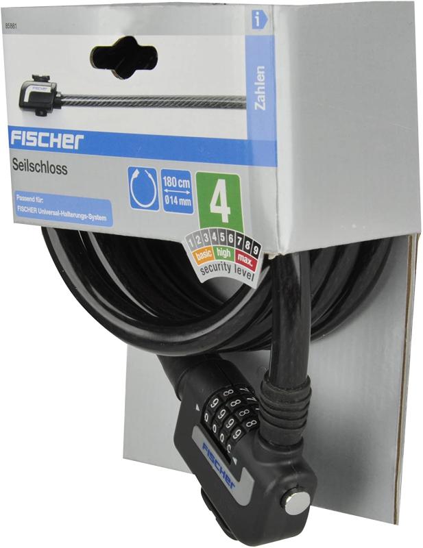 Fischer Seilschloss Zahlen 180cm 14mm