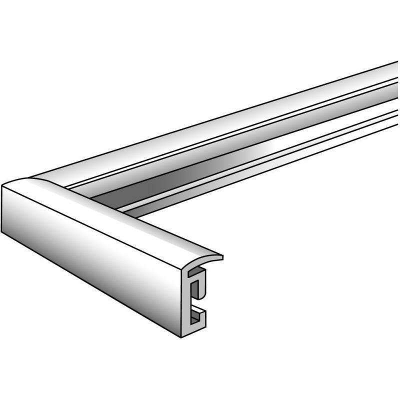 walther design KV426W New Lifestyle Kunststoff Bilderrahmen, 42x59,4 cm DIN A2, weiss