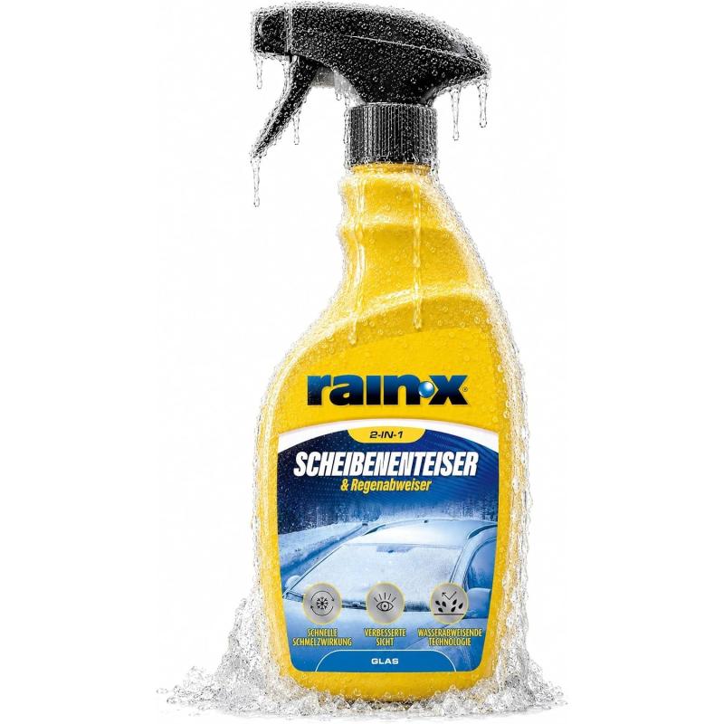 Rain-X Scheibenenteiser 2-in-1 Eisspray mit Regenabweiser - 500 ml
