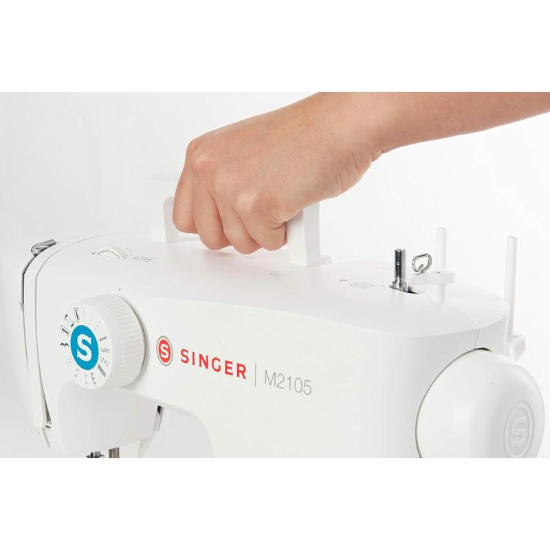 Singer M2105, Weiß, Halbautomatische Nähmaschine