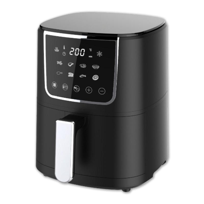 SEG Digitale Heissluft Fritteuse AF2599 Airfryer 4 Liter - SCHWARZ