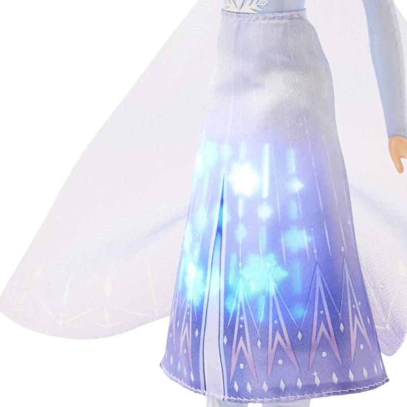 Hasbro E7000ES0 Disney Die Eiskönigin 2 Lichtzauber ELSA, aufleuchtende Modepuppe