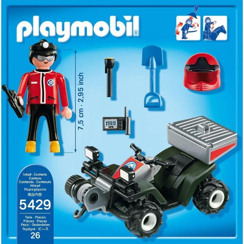 PLAYMOBIL 5429 Bergrettungs-Quad