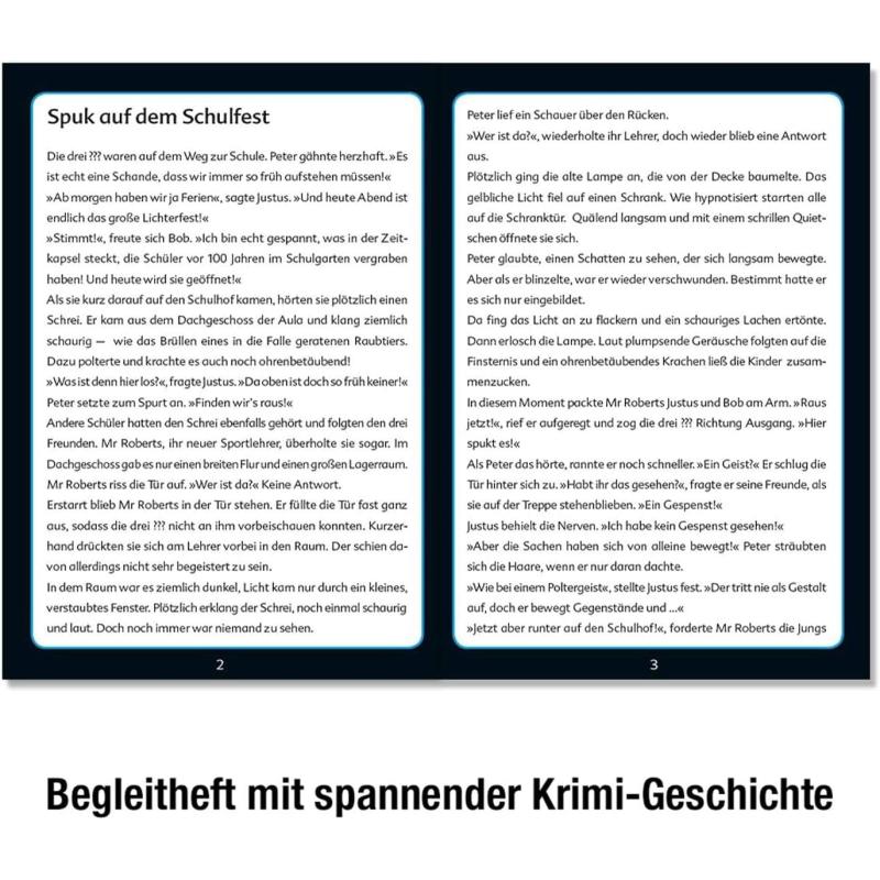 KOSMOS 697983 Krimi Puzzle Die drei ??? Kids Spuk auf dem Schulfest