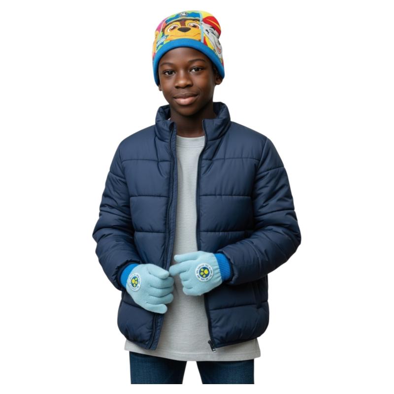 PAW PATROL 13880 - Kinder Winter Set Gr. 48/51 cm Mütze und Handschuhe
