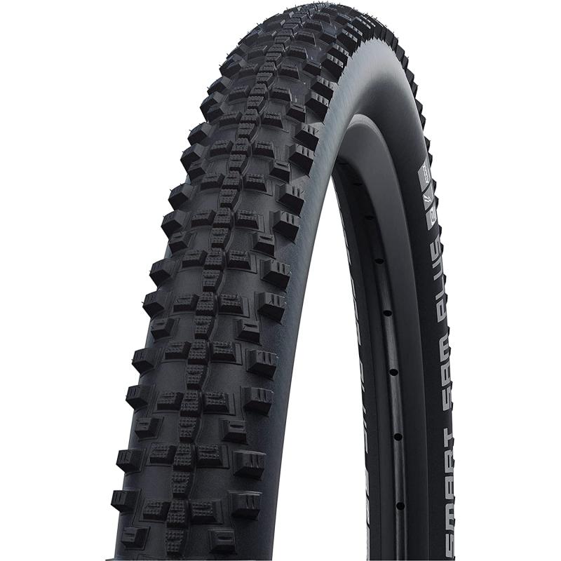 Schwalbe Unisex – Erwachsene Fahrradreife, Schwarz, SMART SAM Plus Perf, GreenGuard, Snakeskin 54-559-SnakeSkin