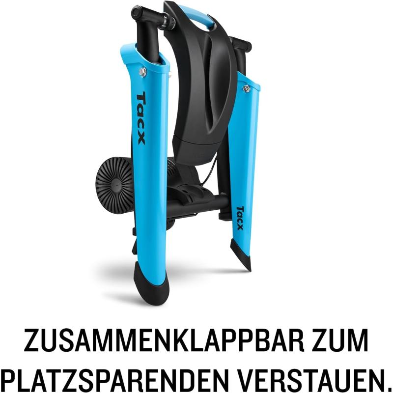 Tacx Boost – Indoor-Trainer mit starker Magnetbremse, realistischem Fahrgefühl und bis zu 1050 Watt Widerstand in 10 Stufen