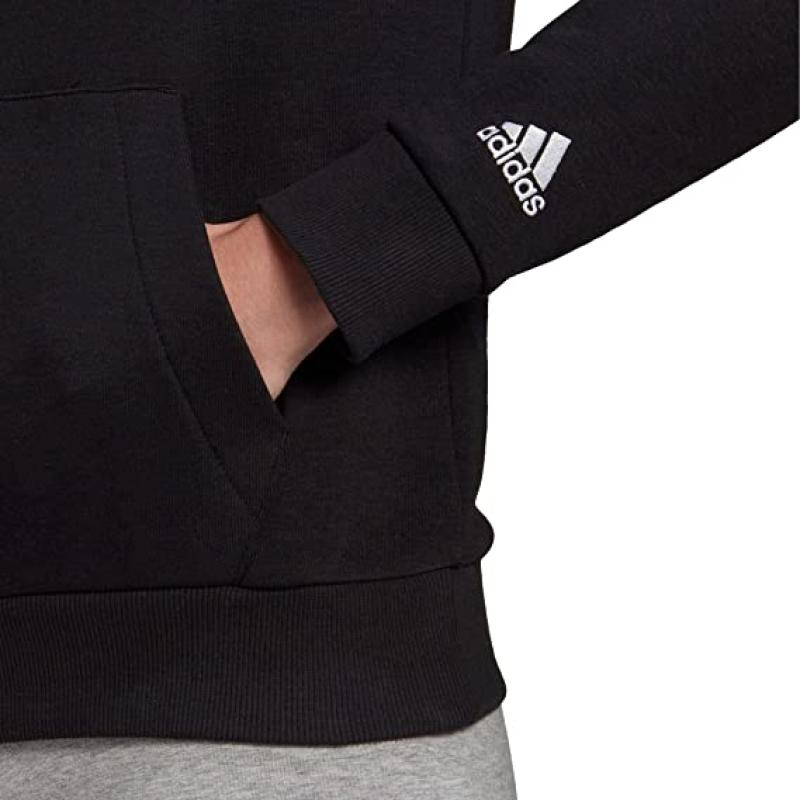 adidas Lin French Terry Kapuzensweat Black/White M