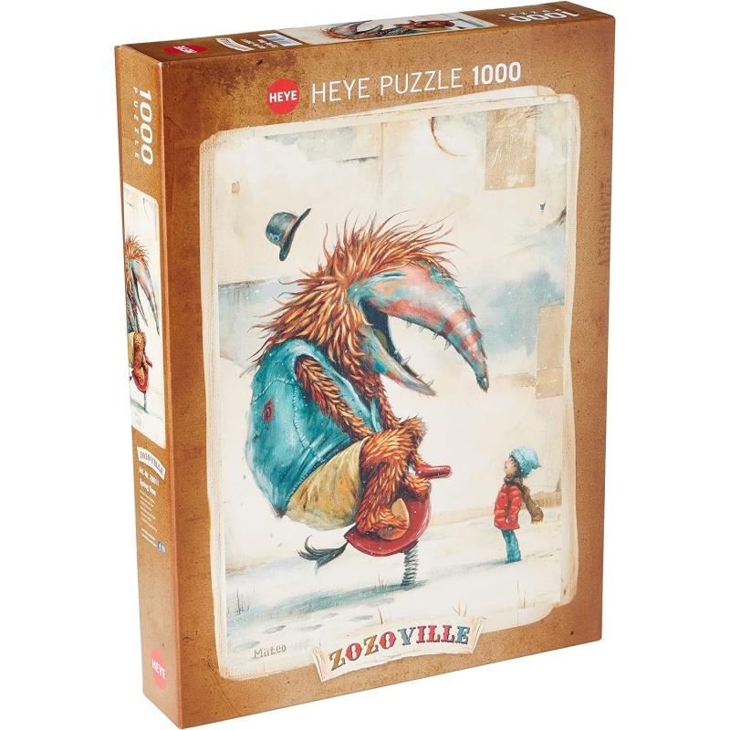 HEYE ZOZOVILLE 29811 - PUZZLE 1000 SPRING TIME ca. 50 x 70 cm
