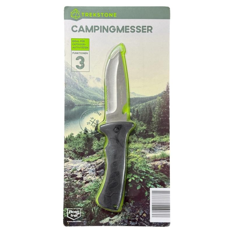 Trekstone CAMPING-MESSER, Klingenlänge ca. 11,5 cm - inkl.Aufbewahrungstasche