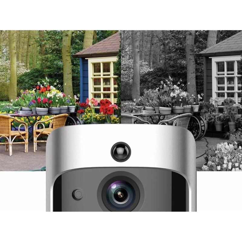 Denver Video-Türklingel VDB-110 Doorbell Video-Türsprechanlage mit WLAN-Funktion und Innenklingel